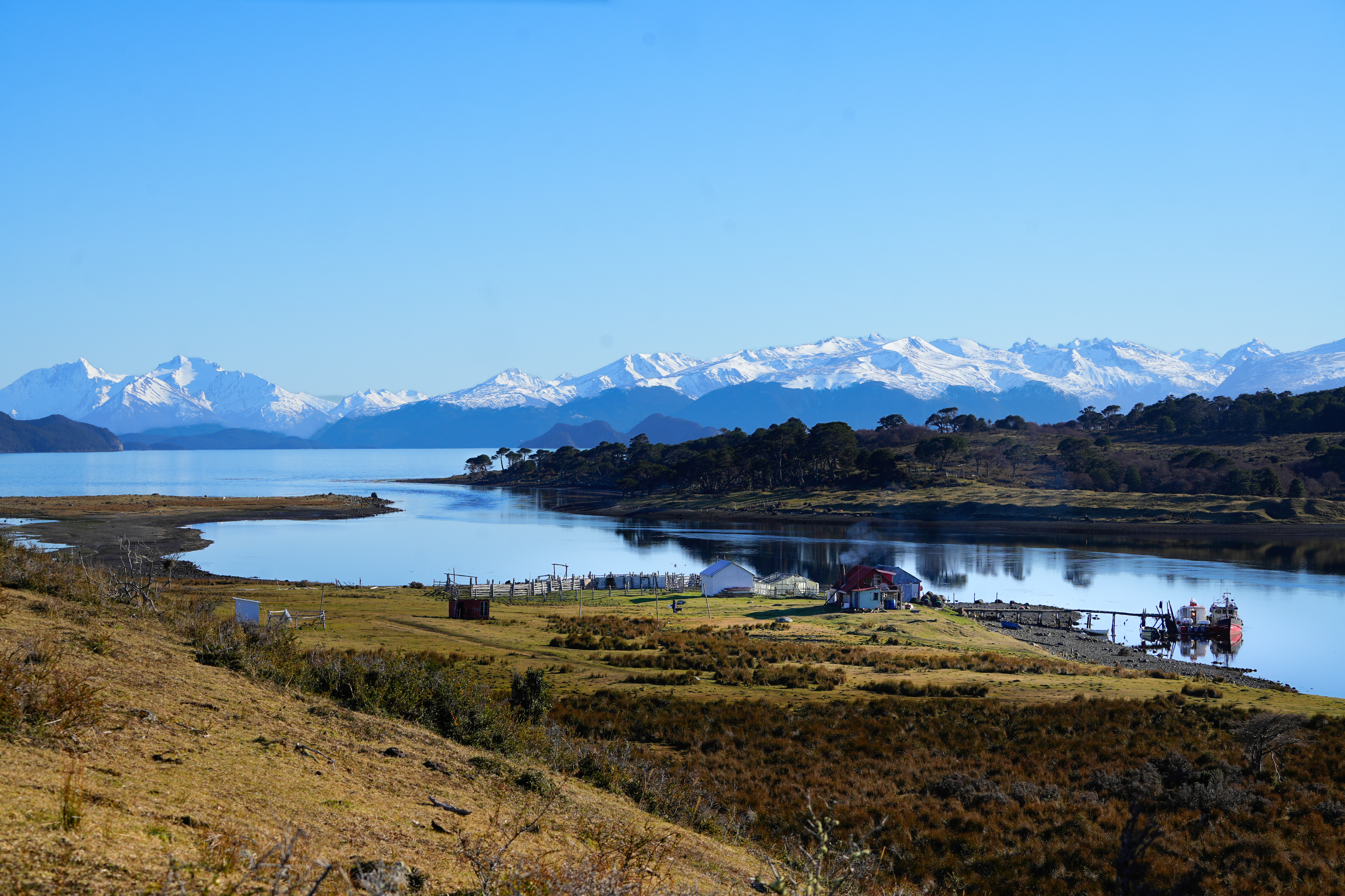 Bahía Douglas en Isla Navarino