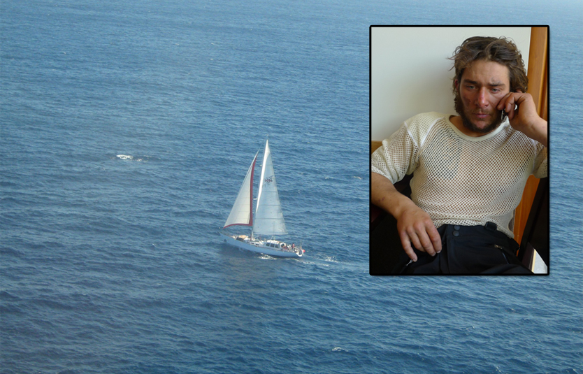 Barco de Jarle Andhøy Detenido en Puerto Williams.