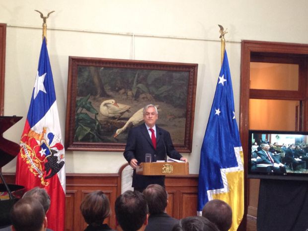 Piñera destaca índices de crecimiento de Magallanes en primera cuenta pública regional
