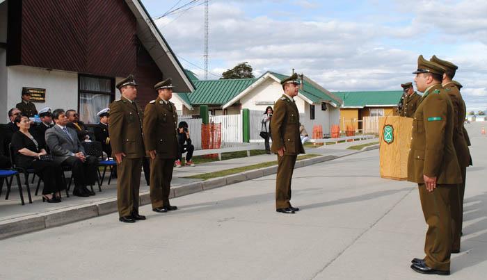 CAMBIO DE MANDO EN SUBCOMISARIA DE PUERTO WILLIAMS