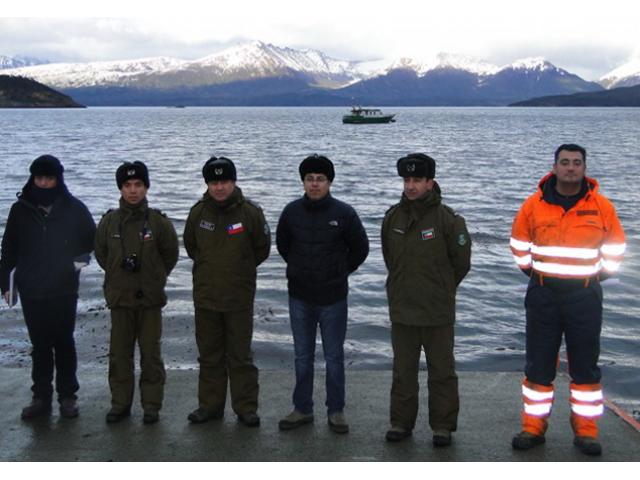 GOBERNADOR DE LA PROVINCIA ANTÁRTICA CHILENA VISITÓ YENDEGAIA