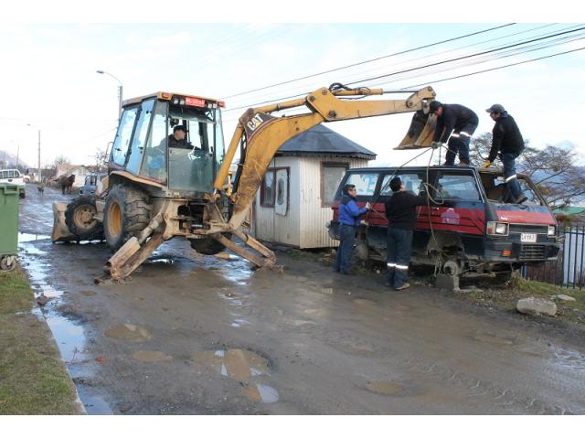 PUERTO WILLIAMS SE DESPIDE DE LA "CHATARRA"