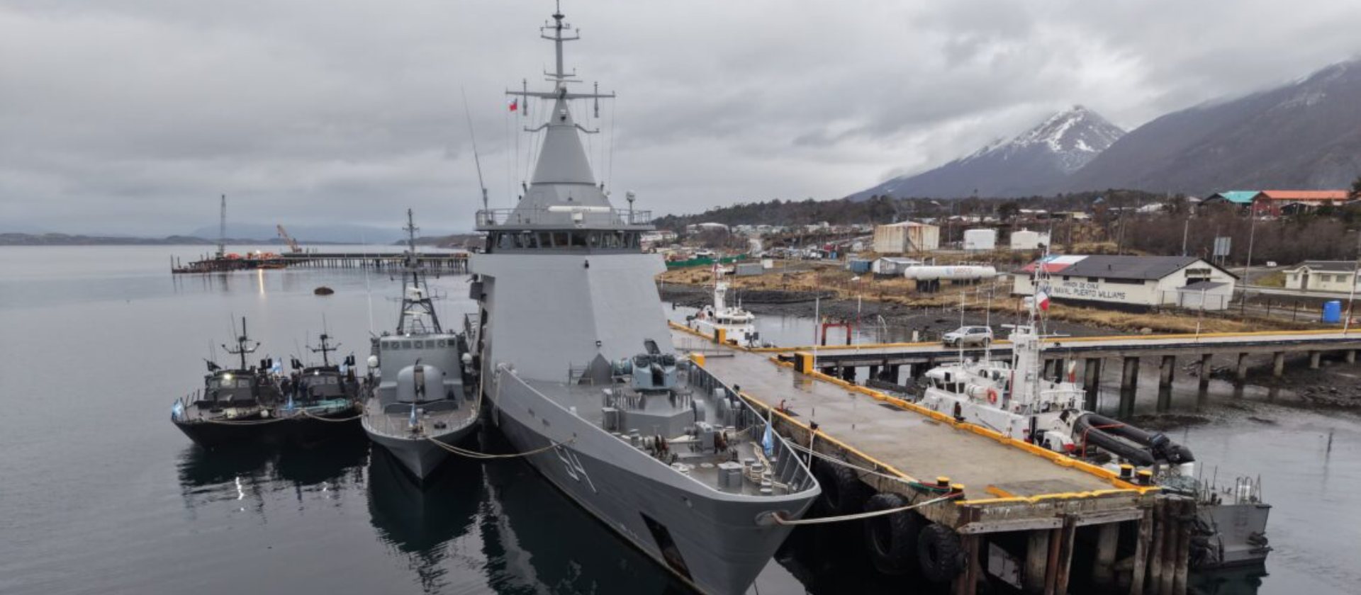 Con el arribo de unidades de la División Patrullado Austral a Puerto Williams, Argentina y Chile iniciaron el Ejercicio Viekaren XXV