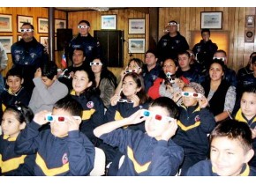 Continúa itinerancia de la exposición Anaglifos, fotografias de Magallanes en 3D.