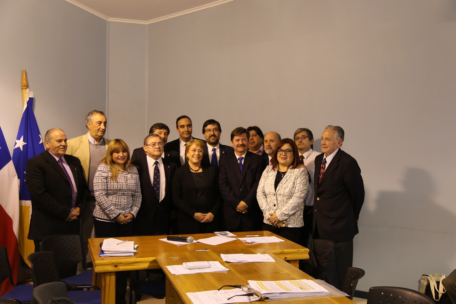 Histórica Sesión del CORE Magallanes junto a Presidenta Bachelet en Puerto Williams