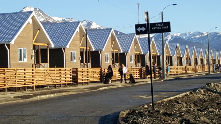 En Puerto Williams inauguraron conjunto habitacional civil más austral del país