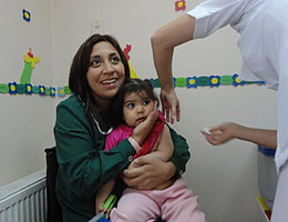 Jardín infantil Ukika participó en Campaña vacunación antiinfluenza