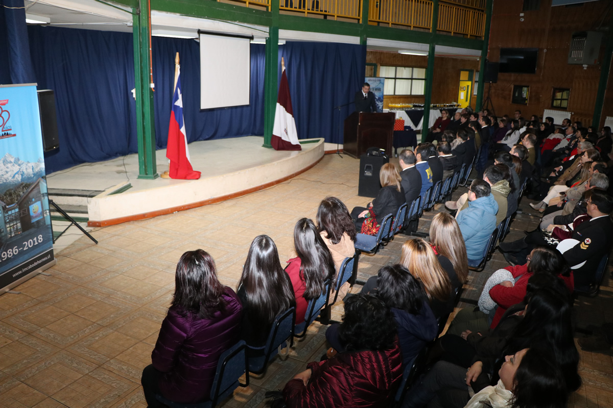 EN SOLEMNE CEREMONIA SE CELEBRARON LOS 32 AÑOS DEL MUNICIPIO MÁS AUSTRAL DEL MUNDO