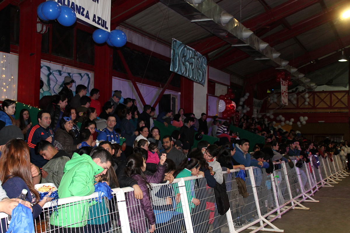 CON UN IMPORTANTE MARCO DE PÚBLICO COMENZÓ EN PUERTO WILLIAMS LA TRADICIONAL FIESTA DE LA NIEVE