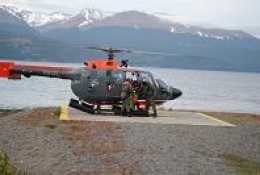 Distrito Naval Beagle efectúa aeroevacuación médica