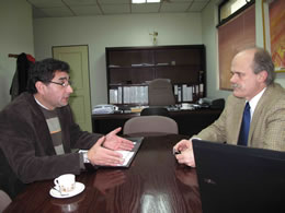Importantes reuniones sostuvo el alcalde de Cabo de Hornos