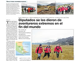 Buena acogida de autoridades y medios nacionales a propuesta de conectividad austral.