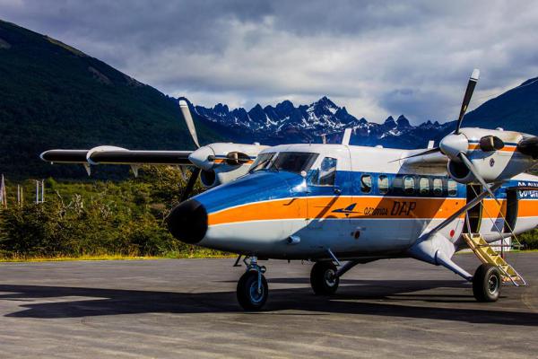 Aerovías DAP realiza evacuación médica desde Puerto Williams