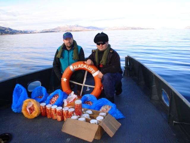 NUEVOS DECOMISOS DE CENTOLLA EN PUERTO WILLIAMS