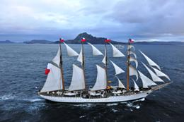 Vino Cabo De Hornos A Bordo Del B.E. Esmeralda Durante Su 55 Crucero De Instrucción
