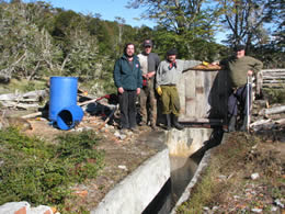 SAG efectúa baño de inmersión a ovinos de pequeños productores
