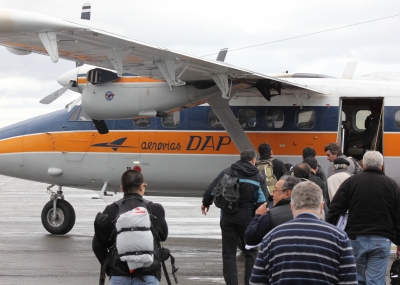 Hasta el 8 de julio DAP suma segundo vuelo a Puerto Williams los lunes y viernes
