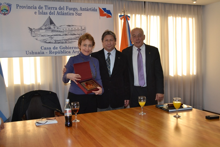 Autoridades chilenas participaron de las actividades de aniversario de Ushuaia