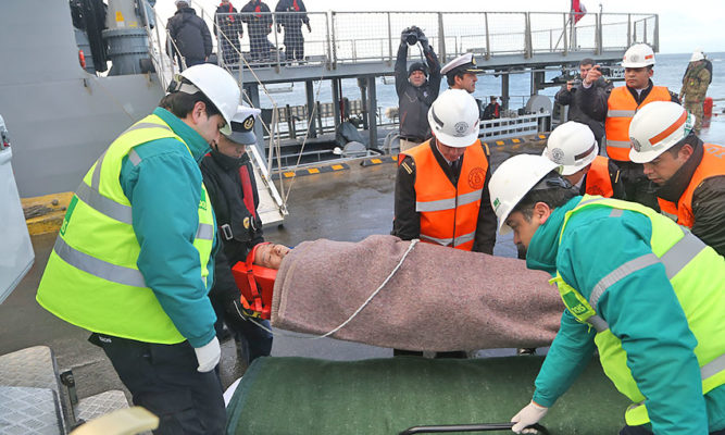 Joven tripulante de buque factoría desapareció tras caer al mar