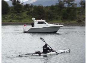 KAYAKISTA ALEMANA CRUZÓ EL CABO DE HORNOS